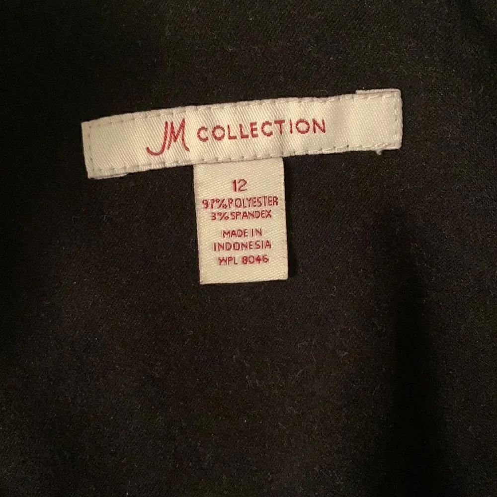 JM Collection Zip Up Jacket/ Pants Suede Set Size 12 - Picture 10 of 15